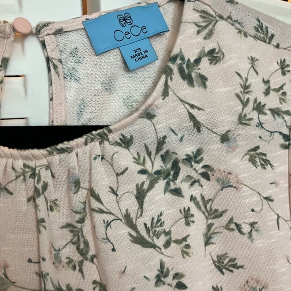 CeCe Pink & Mint Green Dress - Picture 4 of 4